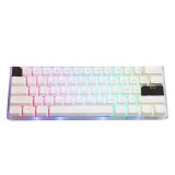 คีย์บอร์ดเกมมิ่ง Fantech Gaming Keyboard MK860 Mechanical White Wireless (Blue Switch)