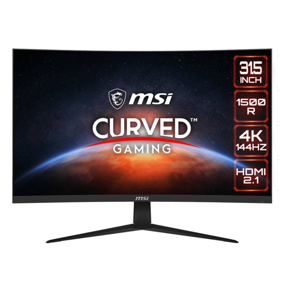 จอมอนิเตอร์ MSI MONITOR G321CU (VA 4K 144Hz Curved 1500R)