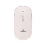 เมาส์ไร้สาย TECHPRO Wireless Mouse Slim M844 White