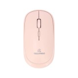 เมาส์ไร้สาย TECHPRO Wireless Mouse Slim M844 Light Pink