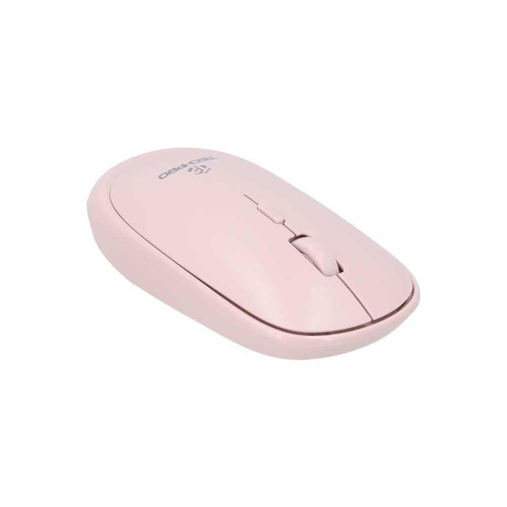 เมาส์ไร้สาย TECHPRO Wireless Mouse Slim M844 Light Pink