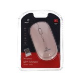 เมาส์ไร้สาย TECHPRO Wireless Mouse Slim M844 Light Pink