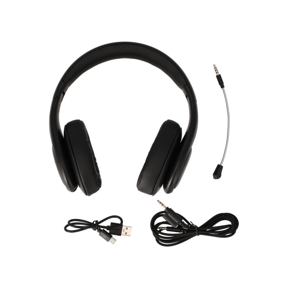 หูฟังไร้สาย Blue Box Headphone with Mic. Wireless BB002 - Black