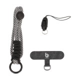 สายคล้องมือถือ Blue Box Rope Phone Hanging with card - Black/White