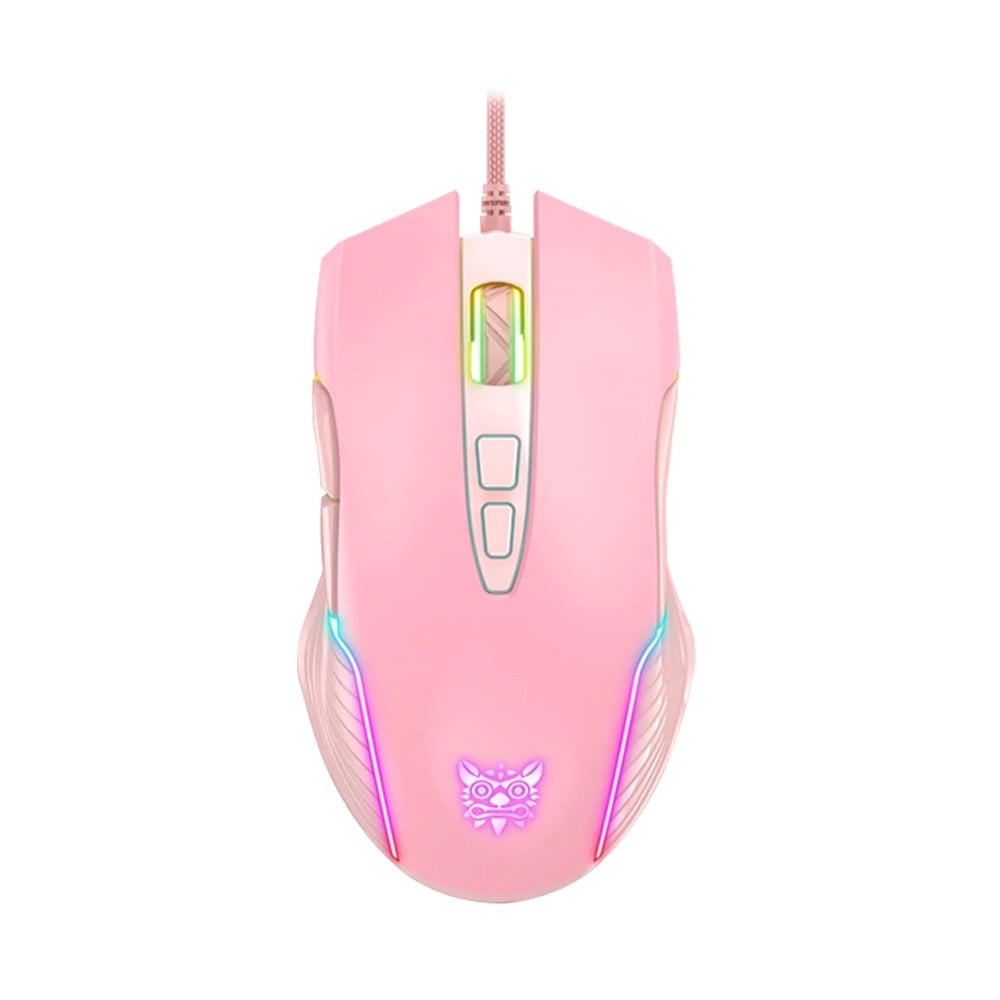 เมาส์เกมมิ่ง Onikuma Gaming Mouse Sakura Pink