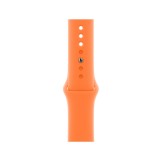 Apple Watch 45mm Bright Orange Sport Band (New)