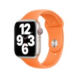 Apple Watch 45mm Bright Orange Sport Band (New)