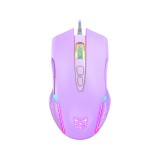 เมาส์เกมมิ่ง Onikuma Gaming Mouse Fuji Purple