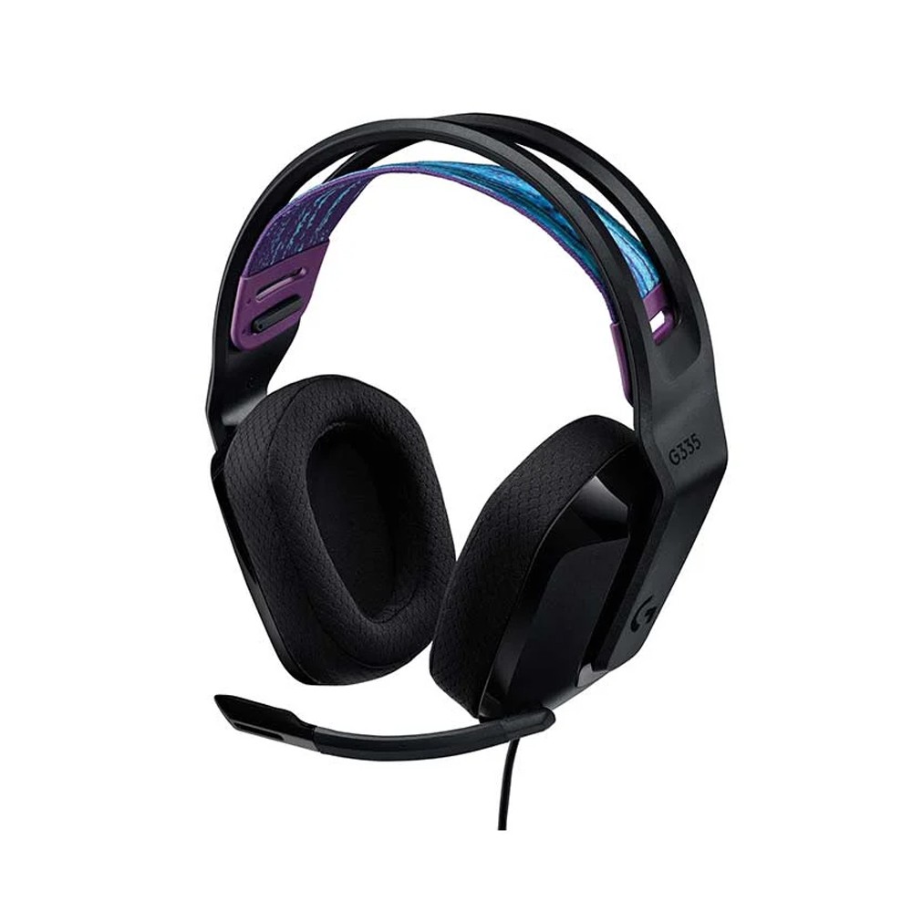 หูฟังเกมมิ่ง Logitech gaming Headset G335 Wired Black