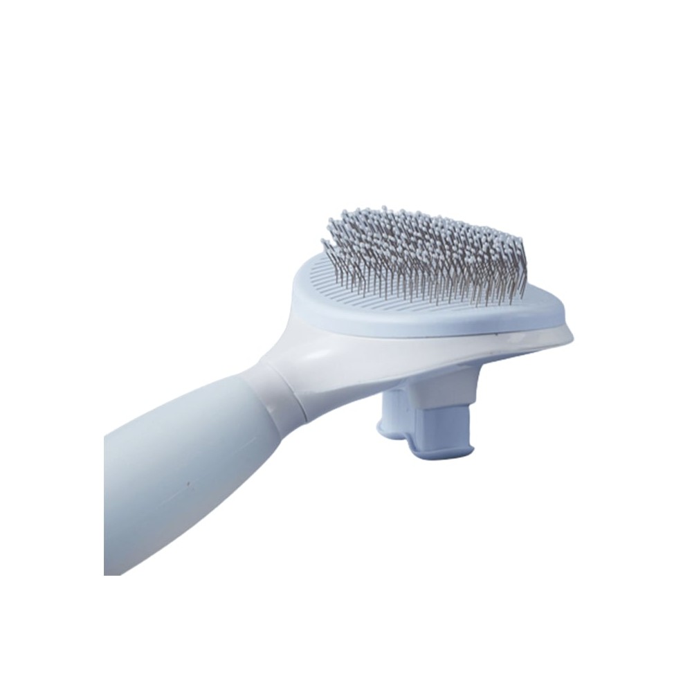 แปรงหวีขนสัตว์เลี้ยง Furrytail Cream Pet Brush Blue