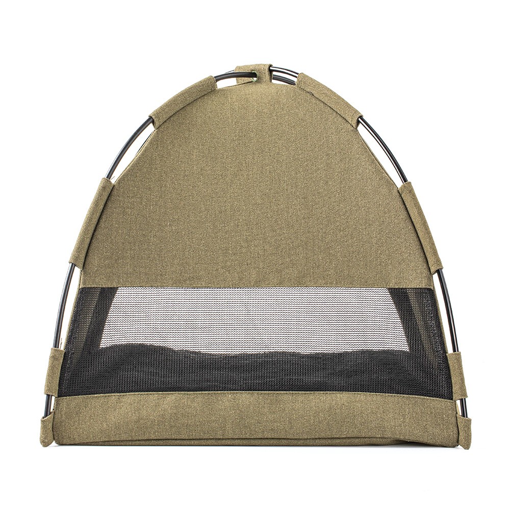 เตียงเต็นท์แมว Furrytail Cat Tent Bed Green