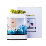 ตู้ปลา Xiaomi Descriptive Geometry Amphibious Ecological Lazy Fish Tank Mini