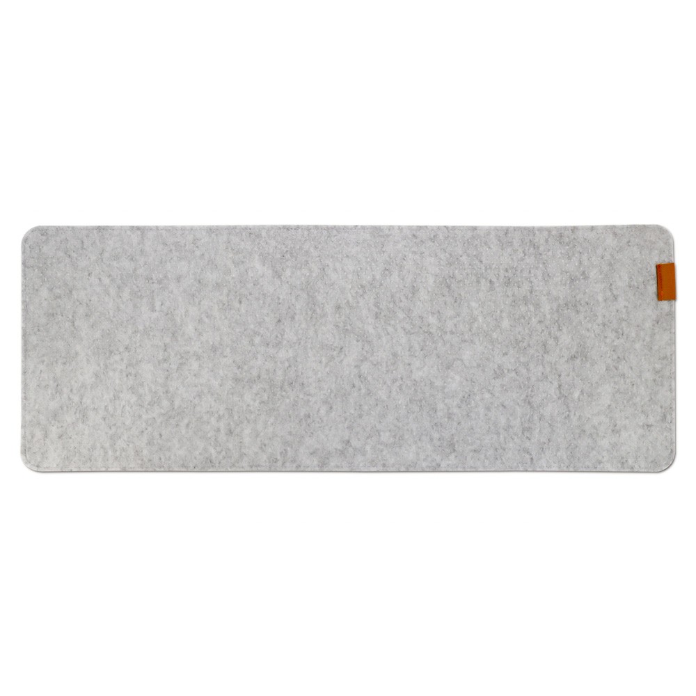 แผ่นรองเมาส์ Liv Desk Pad 30x80 cm. White Grey