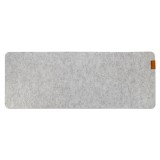 แผ่นรองเมาส์ Liv Desk Pad 30x80 cm. White Grey