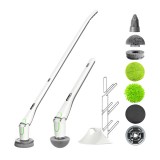 เครื่องขัดพื้นไฟฟ้า Goodpapa QXJ100 Electric Spin Scrubber White