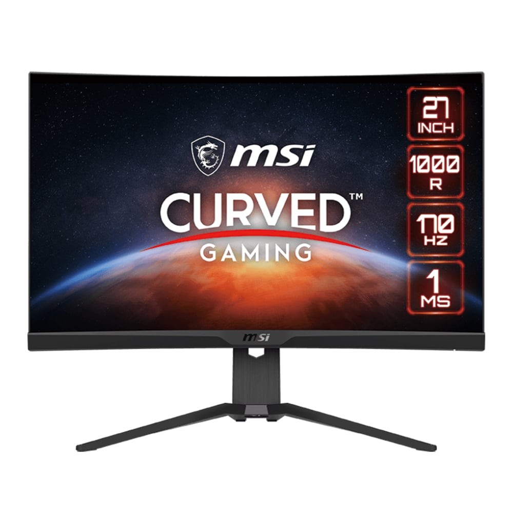 จอมอนิเตอร์ MSI MONITOR G272CQP (VA 2K 170Hz Curve 1000R)