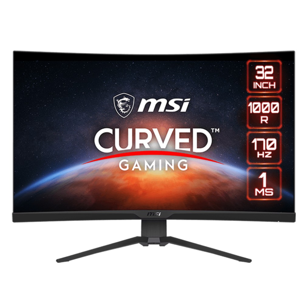 จอมอนิเตอร์ MSI MONITOR G322CQP (VA 2K 170Hz Curve 1000R)