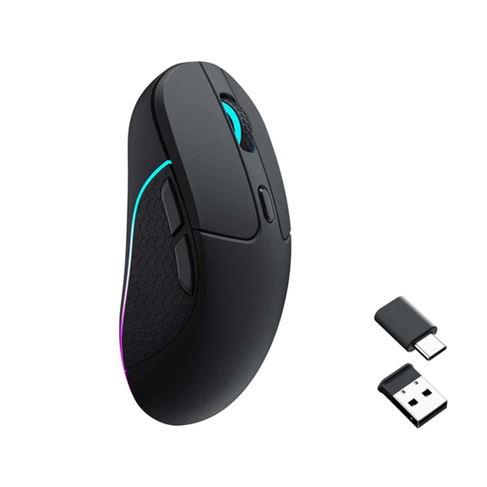 เมาส์เกมมิ่ง Keychron Gaming Mouse M3 Wireless Black