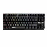 คีย์บอร์ดเกมมิ่ง Signo Gaming Keyboard INDIGO KB-718 MINI RGB Mechanical Blue Switches (Optical SW)