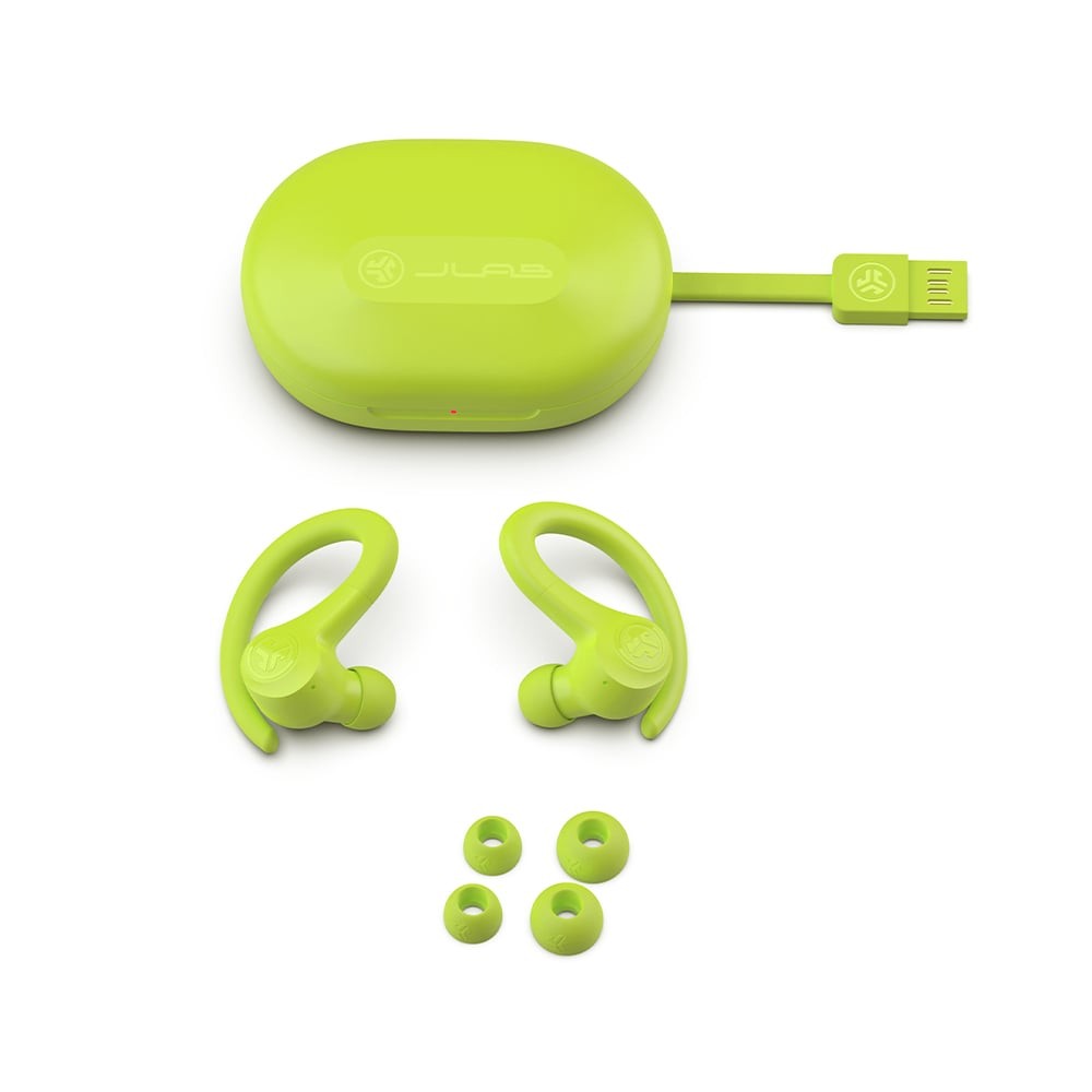 หูฟังออกกำลังกาย Jlab In-Ear Wireless TWS Go Air Sport Earbuds Neon Yellow