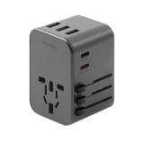 หัวแปลงปลั๊กไฟ Energea Universal Travel Adapter 35, 3A2C 35.5W Gunmetal