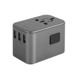 หัวแปลงปลั๊กไฟ Energea Universal Travel Adapter 35, 3A2C 35.5W Gunmetal