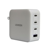 อะแดปเตอร์ UGREEN Wall Charger 1 USB-A / 3 USB-C White