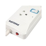 ปลั๊กไฟ Philips 4 Way 4 Switch 3M. (CHP3447WB/67)