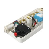 ปลั๊กไฟ Philips 4 Way 4 Switch 3M. (CHP3447WB/67)