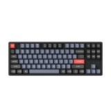 คีย์บอร์ดเกมมิ่ง Keychron Gaming Keyboard K8 Pro Swappable RGB Backlight Aluminum Brown Switch - Black (Eng)