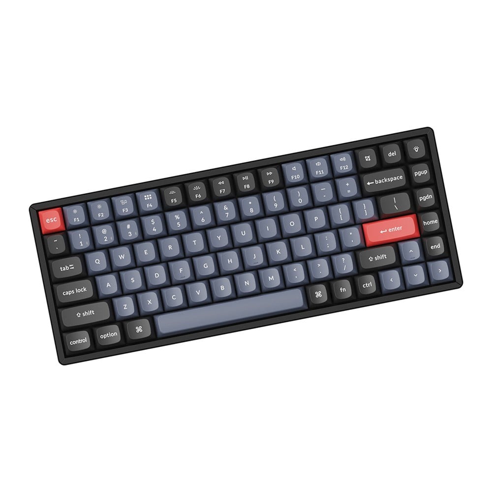 คีย์บอร์ดเกมมิ่ง Keychron Gaming Keyboard K2 Pro Swappable RGB Backlight Aluminum Red Switch - Black (Eng)