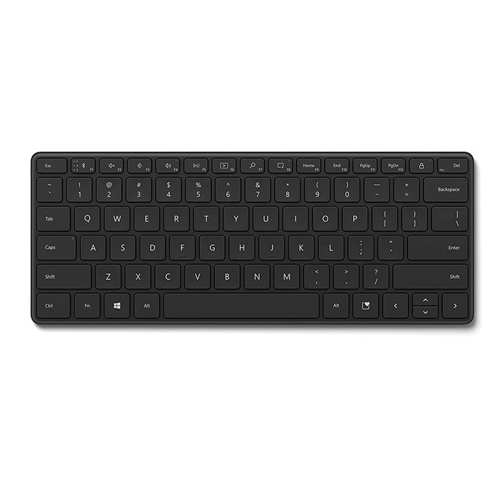 คีย์บอร์ดไร้สาย Microsoft Bluetooth Compact Keyboard Designer Black (TH/EN)