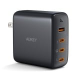 อะแดปเตอร์ AUKEY Wall Charger 1 USB-A / 3 USB-C Black