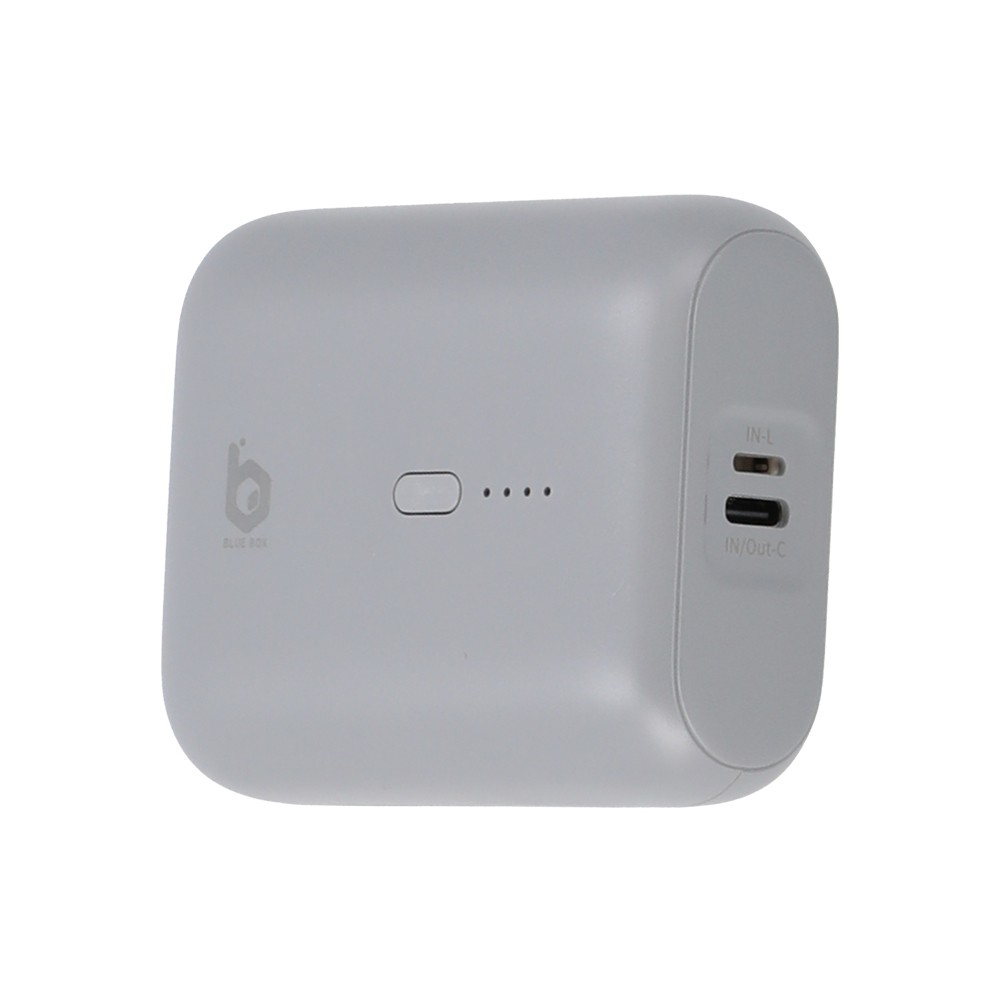 พาวเวอร์แบงค์ Blue Box ความจุ 10,000 mAh PD19 Grey