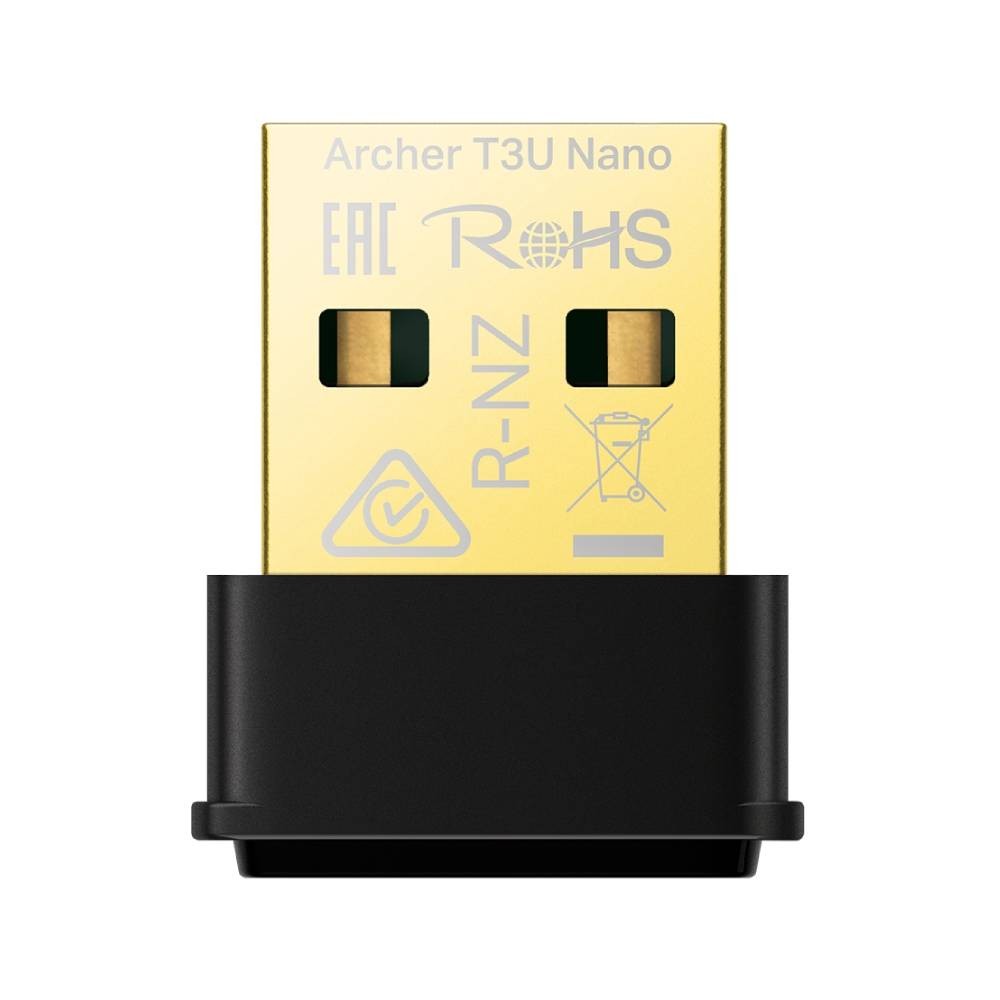 อุปกรณ์รับสัญญาณ TP-Link Network Archer T3U Nano AC1300 Nano Wireless USB Adapter
