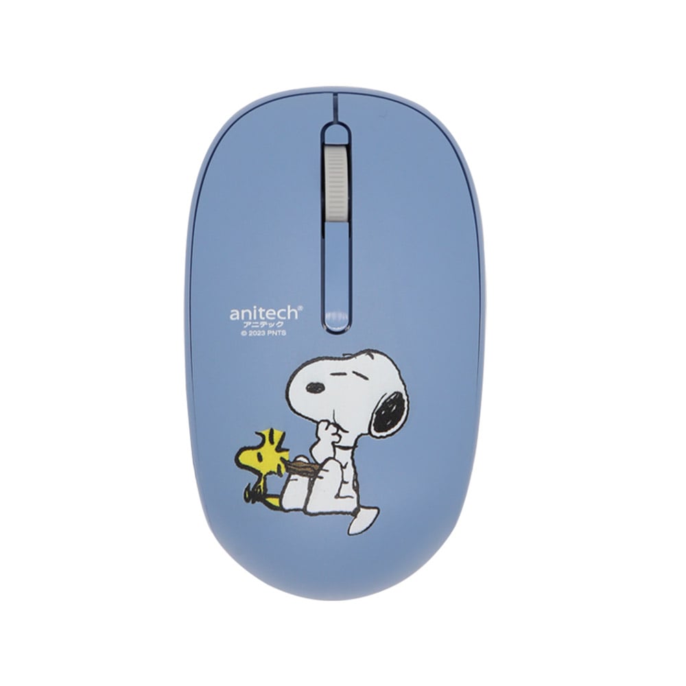 เมาส์ไร้สาย Anitech Wireless Mouse Snoopy (SNP-W233) Blue | Education ...