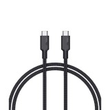 สายชาร์จ AUKEY USB-C to USB-C Cable with E-Marker 100W 1.2 เมตร Black (CB-CD21)