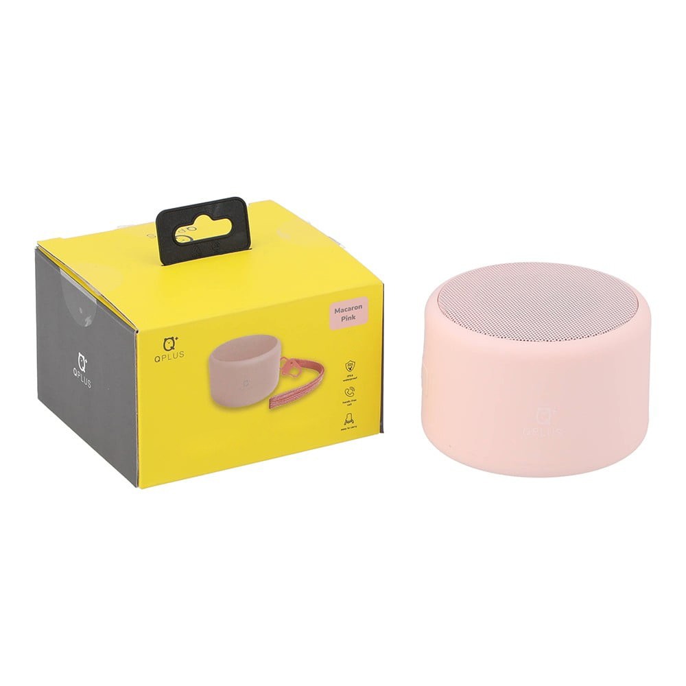 ลำโพง QPLUS Macaron Pastel Pink