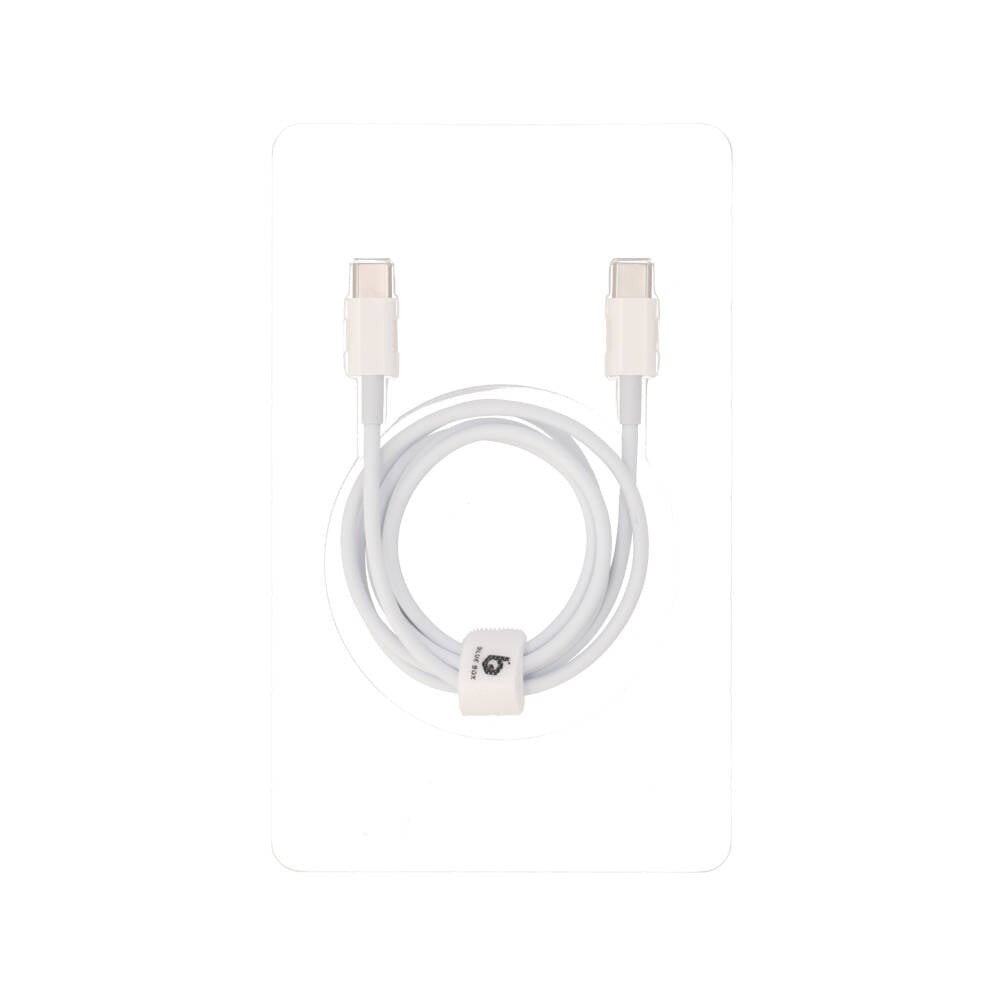 สายชาร์จ Blue Box USB-C to USB-C Cable 60W Super Fast Charge & Data Sync 1M. White (BB-C06)