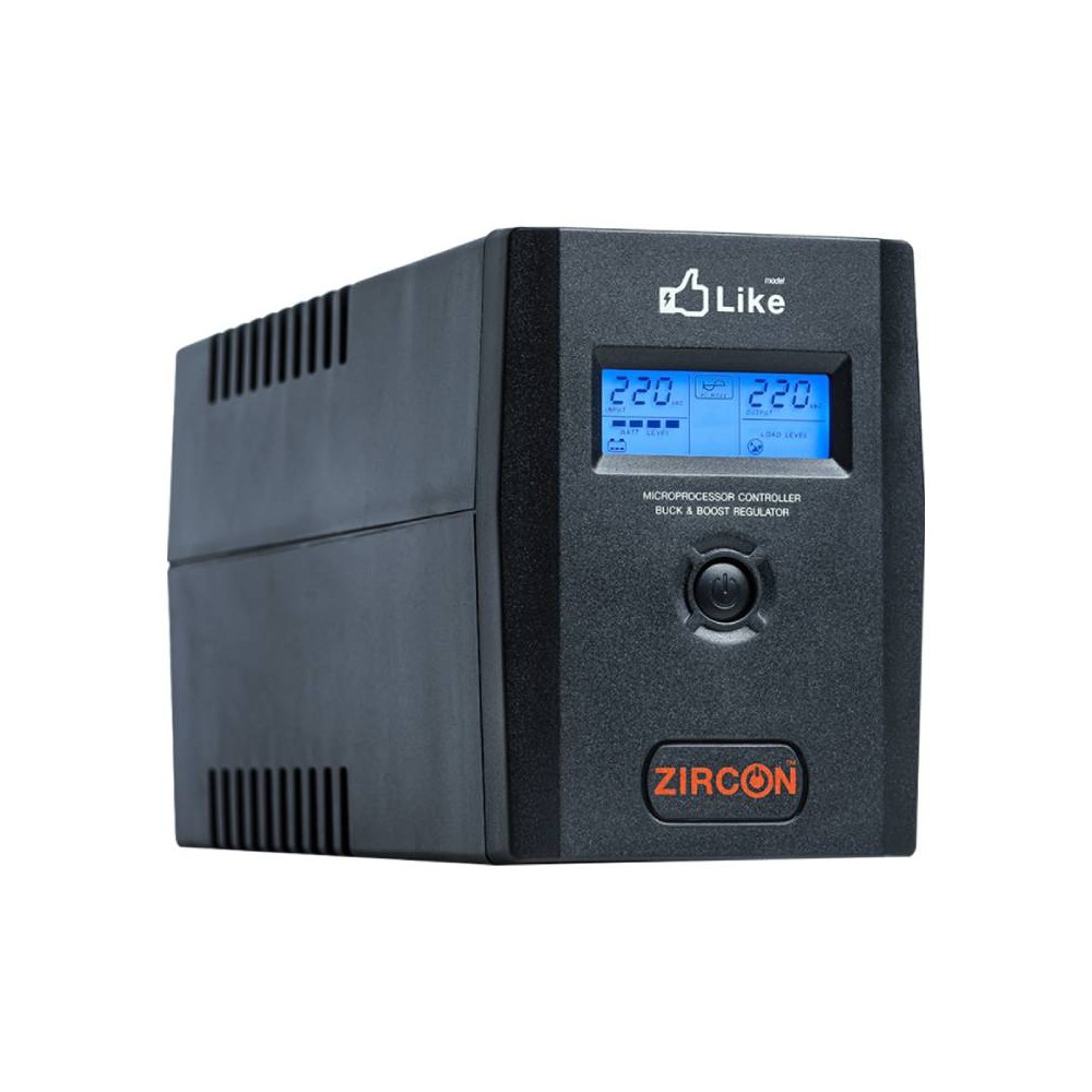 เครื่องสำรองไฟ ZIRCON UPS Like 1000VA/500W