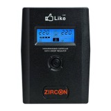 เครื่องสำรองไฟ ZIRCON UPS Like 1000VA/500W