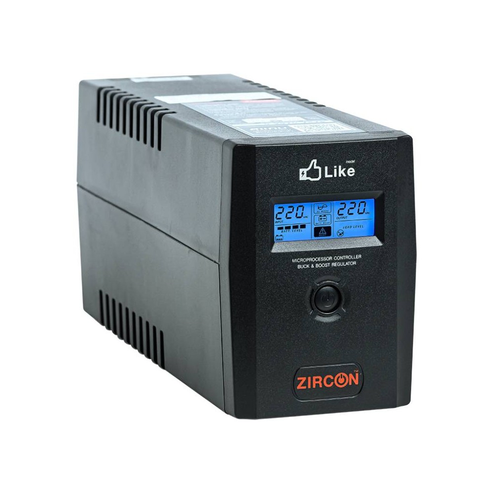 เครื่องสำรองไฟ ZIRCON UPS Like 1000VA/500W