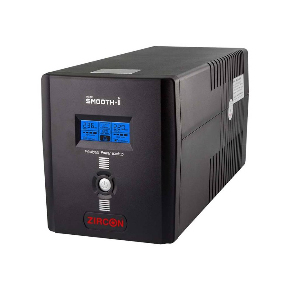 เครื่องสำรองไฟ ZIRCON UPS Smooth-I 2000VA/1200W