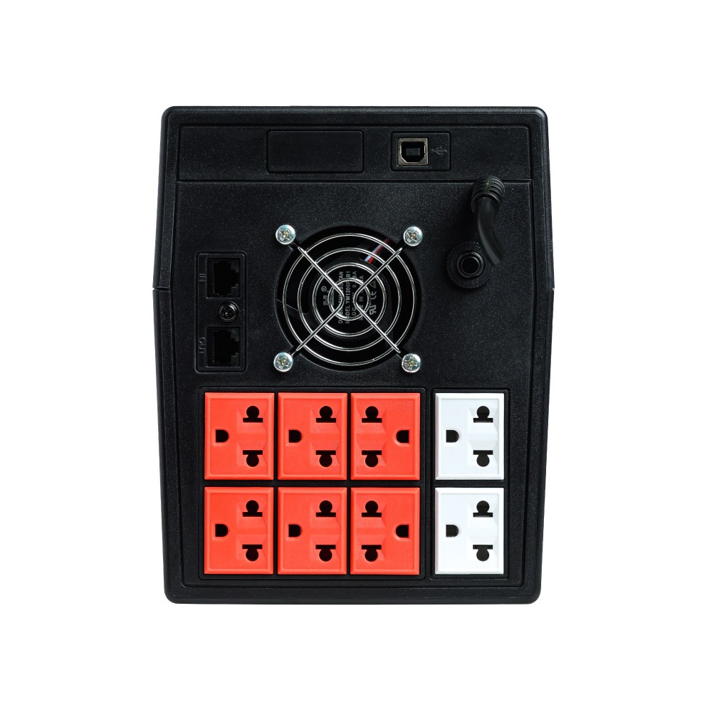 เครื่องสำรองไฟ ZIRCON UPS PI 2000 (2000VA/1400W)