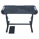 โต๊ะเล่นเกม E-Blue Gaming Desk Height Adjustable & Glowing EGT574BKAA-IA Black