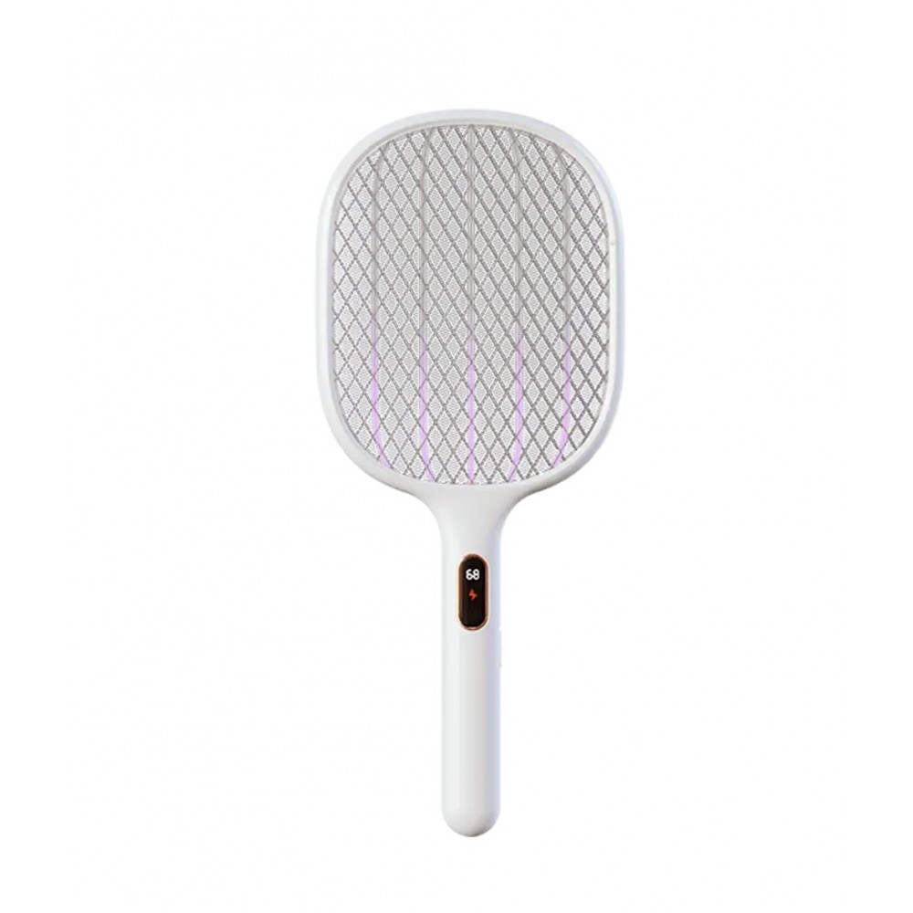 ไม้ตียุง Qualitell Digital Display Mosquito Swatter S1 White