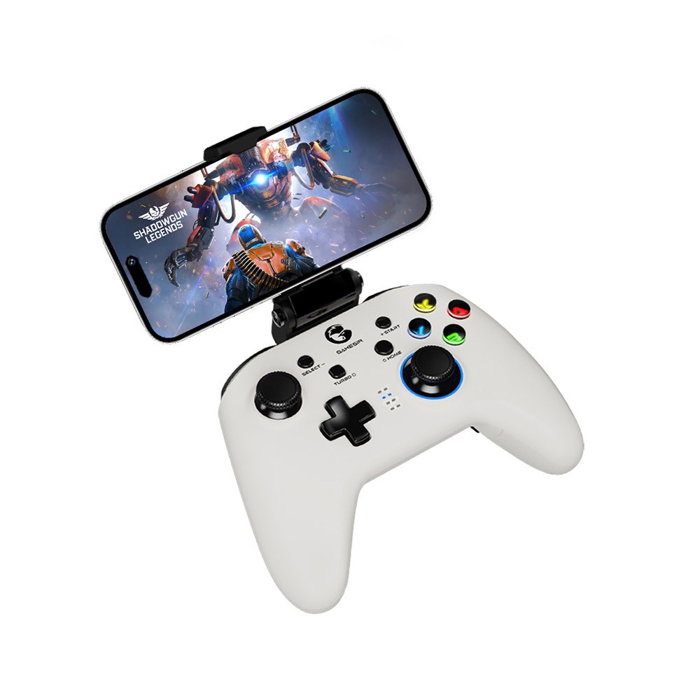 จอยคอนโทรลเลอร์ GameSir T4 Pro Wireless Gamepad White