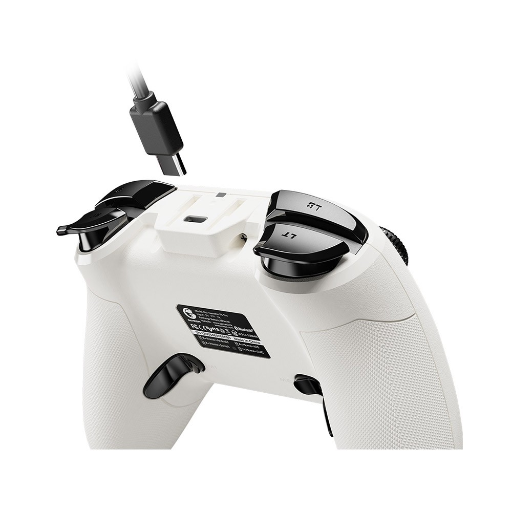 จอยคอนโทรลเลอร์ GameSir T4 Pro Wireless Gamepad White