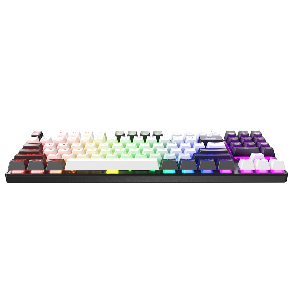 คีย์บอร์ดเกมมิ่ง Onikuma Gaming Keyboard Haru Mini RGB Black/White