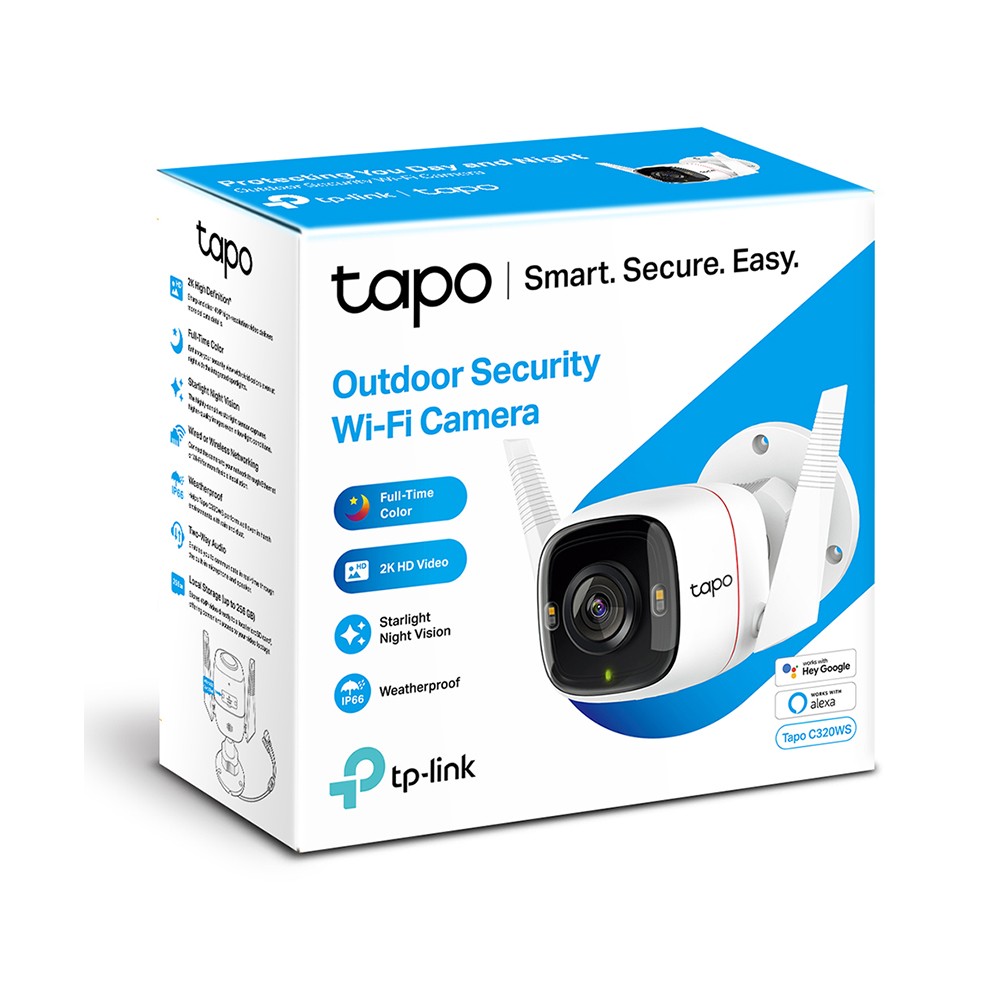 กล้องวงจรปิด TP-Link Outdoor Security Wi-Fi Camera Tapo C320WS